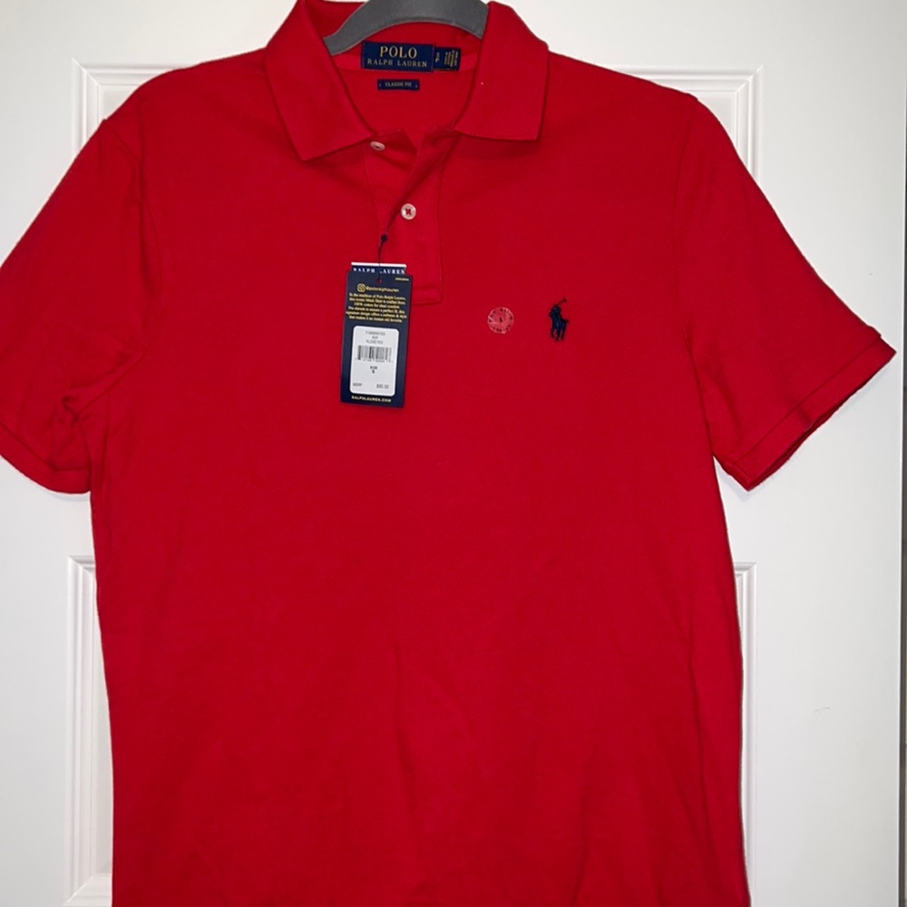 Polo by Ralph Lauren Boy’s Red Polo Shirt size Small